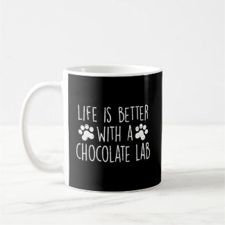 Mug La Vie Cadeau Amoureux des chiens est meilleure av