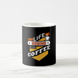 Mug La vie commence après le café
