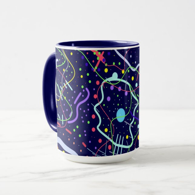 Mug La vie dans l'espace (Devant gauche)