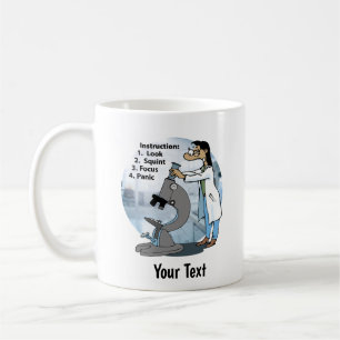 Mug La vie de labo en gros plan
