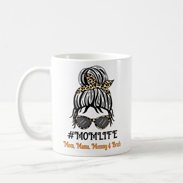 Mug La vie de maman | Maman, maman, maman, maman, Bruh (Gauche)
