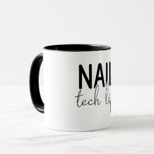 Mug La vie de technicien en onglerie