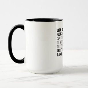 Mug La Vie Du Photographe Est Comme Une Caméra Photogr