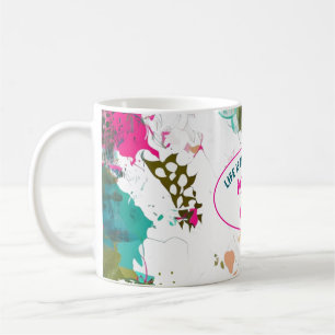 Mug La vie embêtante fait de l'art