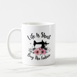 Mug La vie est achat court le tissu