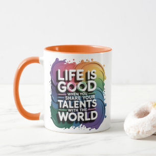 MUG LA VIE EST BONNE LORSQUE LA SÉRIE....