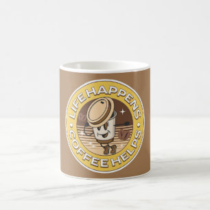 Mug La vie est café aide