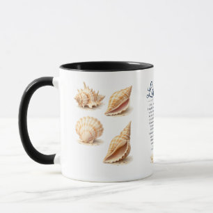 Mug La vie est comme une coquille Inspirante Coquillag