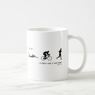 Mug La vie est… des triathlons courts le font semble