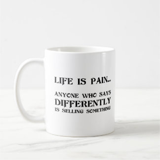 Mug La vie est la douleur