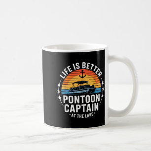 Mug La vie est meilleure au lac ntoon capitaine en bat