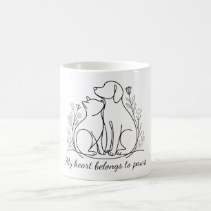 Mug La Vie Est Meilleure Avec Les Amis De La Fourrure 