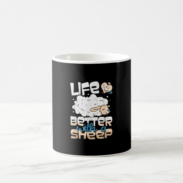 Mug La Vie Est Meilleure Avec Un Mouton | Don de l'éle (Centre)
