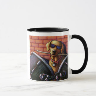 Mug La "vie est meilleure des tambours de laboratoire