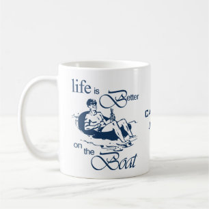 Mug La vie est meilleure sur la bande dessinée drôle