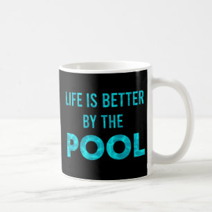Mug La Vie Est Mieux À La Piscine Été