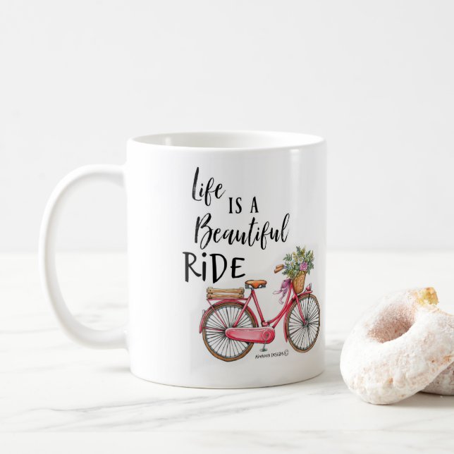MUG LA VIE EST UN BEAU BOUG DE RANDONNÉE (Avec donut)