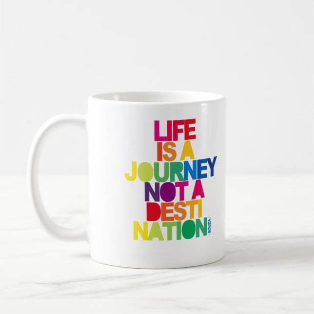 Mug La vie est un voyage (Gauche)