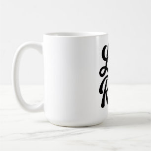 Mug La vie est une course Vinyl personnalisé Motivant