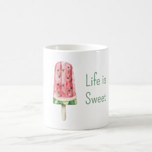 Mug La vie est une sucette de pastèque sucrée