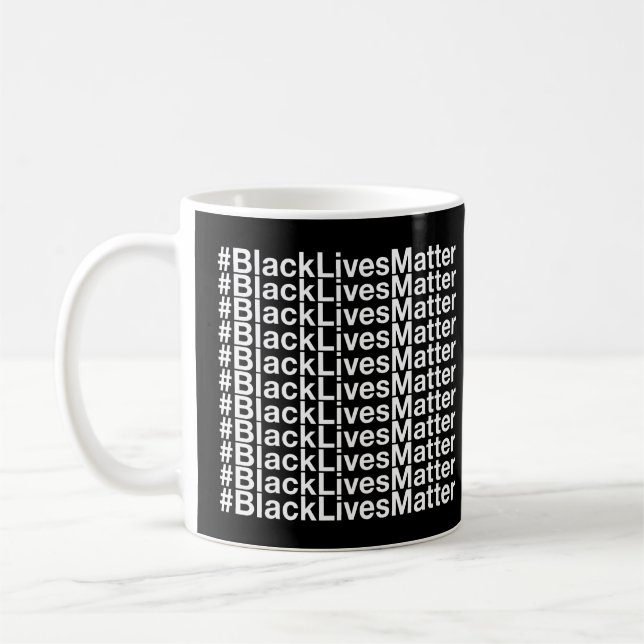 Mug La vie noire importe (Gauche)