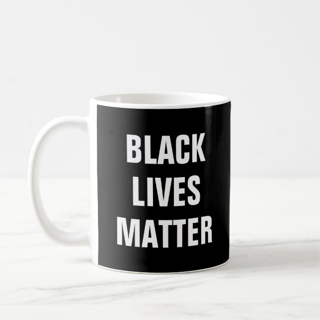 Mug La vie noire importe (Gauche)