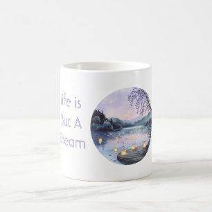Mug La Vie Pourpre est une Lanterne de Rêve sur l'Eau
