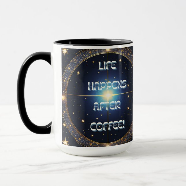 Mug La vie se passe après le café (Gauche)