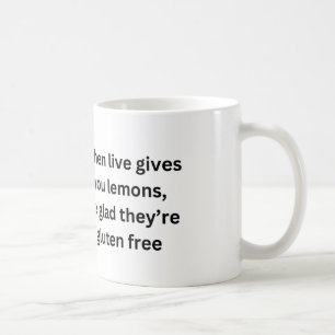 Mug La vie vous donne des citrons - sans gluten Musiqu