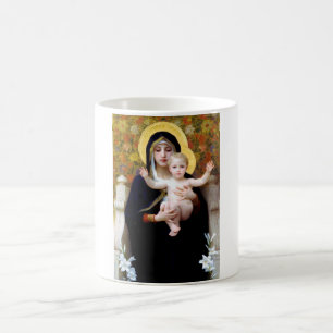 Mug La Vierge de la Lily, Bouguereau