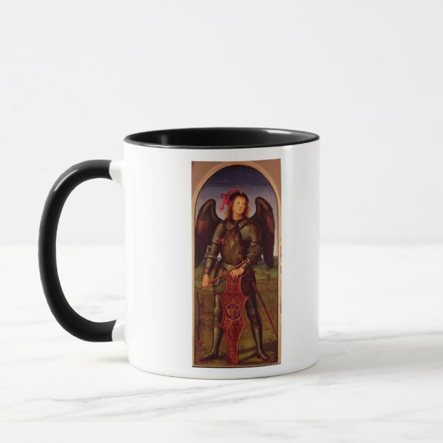 Mug La Vierge et l'enfant avec des solides solubles. (Gauche)