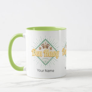 Mug La ville de La Haye Pays-Bas Retro Holland Vintage