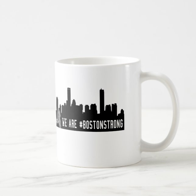 Mug La ville nous sommes #BostonStrong fort de Boston (Droite)