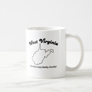 Mug La Virginie Occidentale - une grande famille