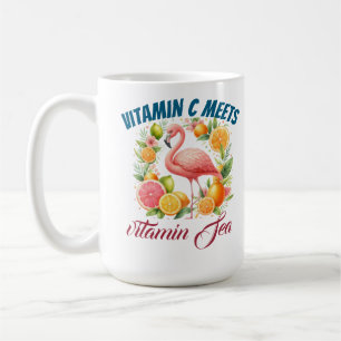 Mug La vitamine C rencontre la mer tropicale - Flaming