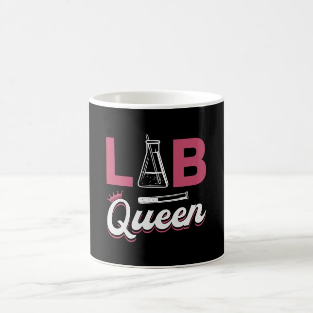 Mug Lab Tech Laboratoire de la reine Technicien scient (Centre)