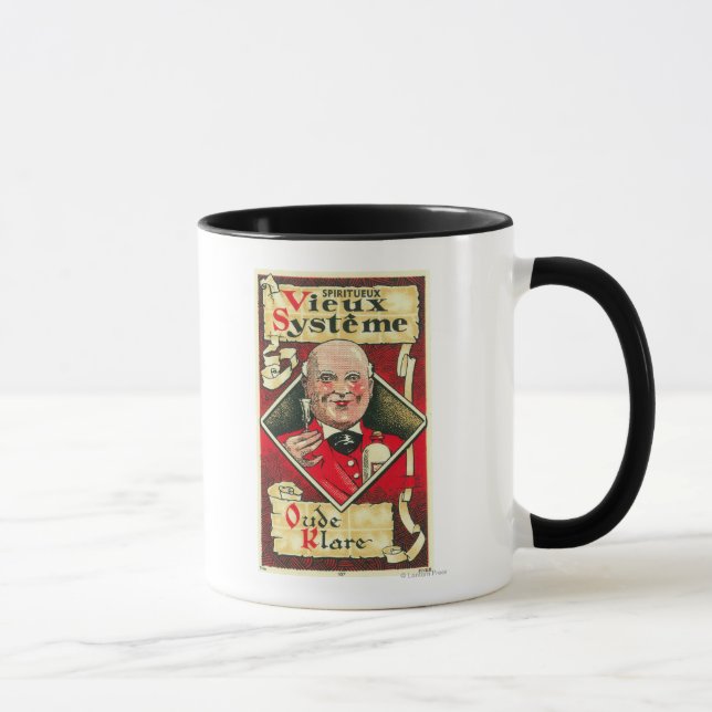 Mug Label Vin Vieux SystemeEurope (Droite)