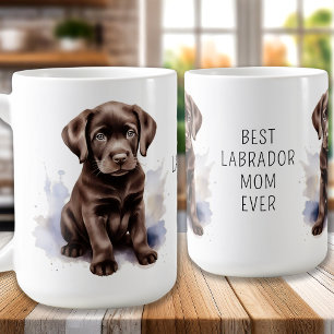 Mug Laboratoire de chocolat - Labrador Mom Extraordina