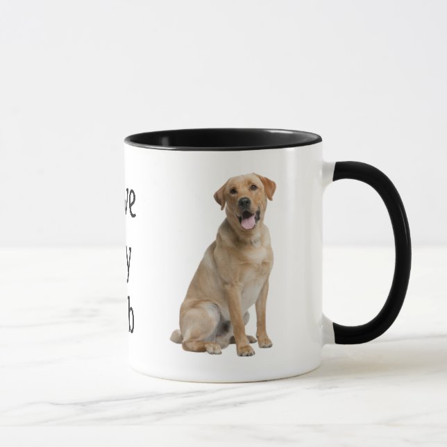 Mug Laboratoire jaune (Droite)