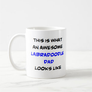 Mug labradoodle papa, génial