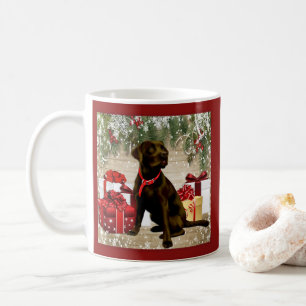 MUG LABRADOR CHOCOLATE DE NOËL