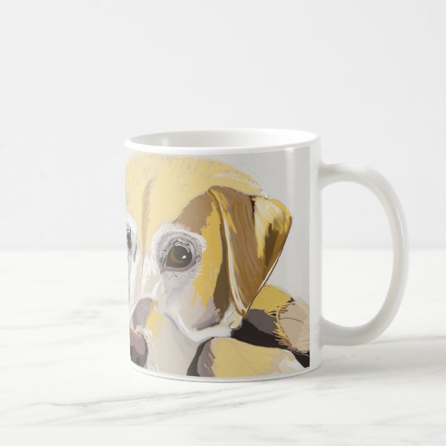 Mug Labrador doré (Droite)
