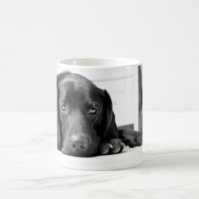 Mug Labrador noir (Centre)