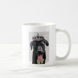 Mug Labrador noir avec le diadème