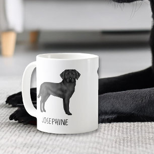Mug Labrador Retriever Noir Chien Lab Mignon Nom Perso