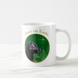 Mug Labrador Retriever (noir) Peace