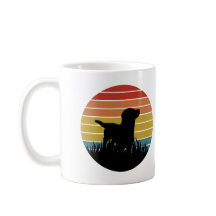 Labrador Retro Sunset