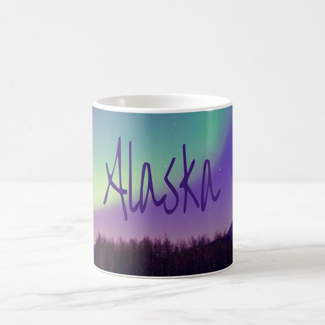 Mug Lac Alaska Northern Lights Mountains (Centre)