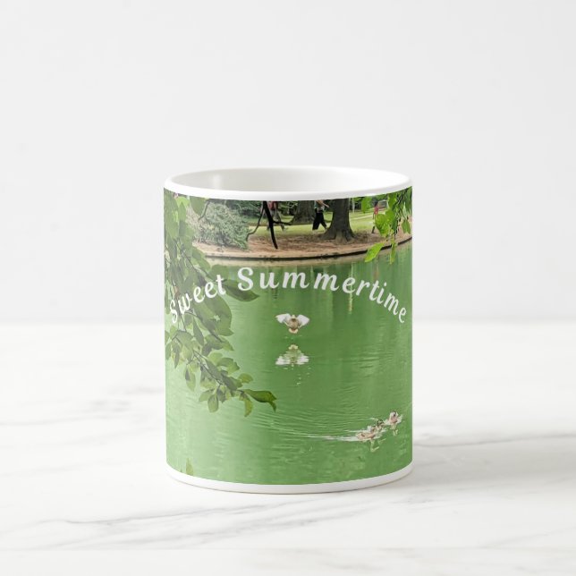 Mug Lac d'été et canards (Centre)