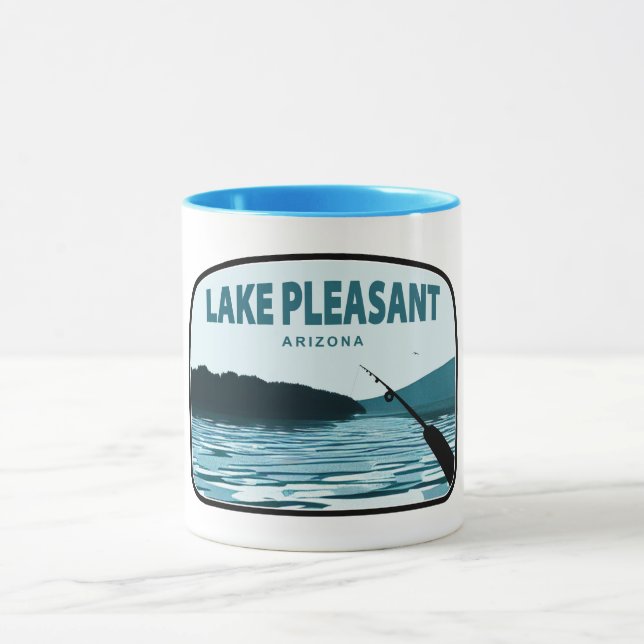 Mug Lac Pleasant Arizona Fishing Rod (Centre)